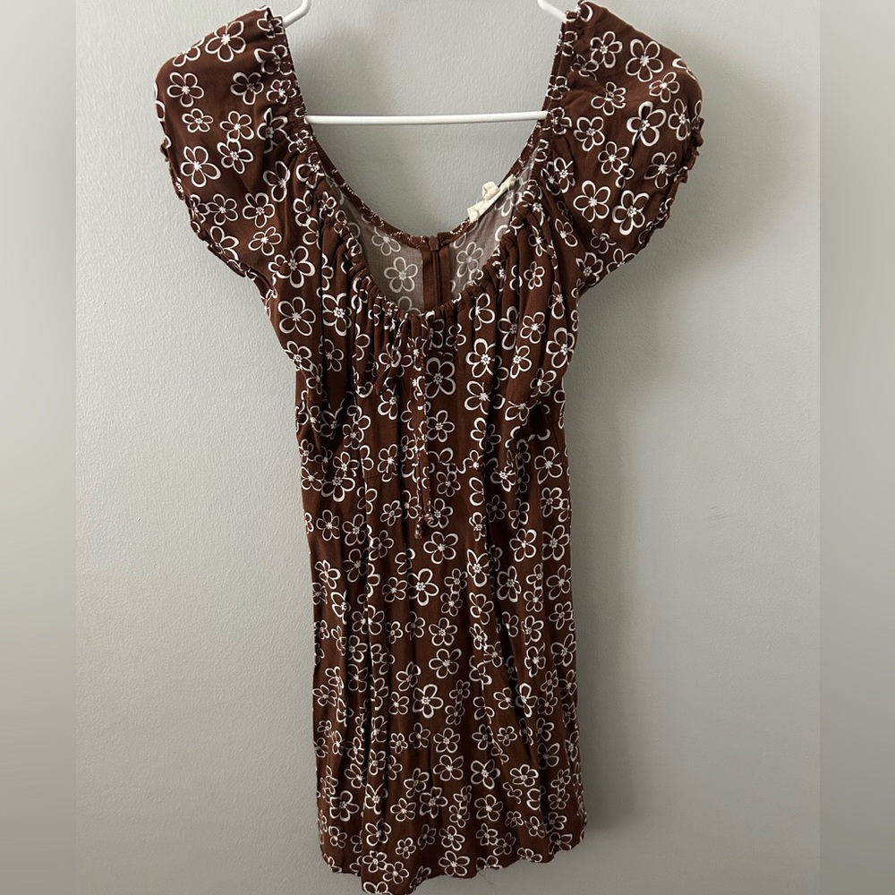 LA HEARTS flower pattern dress